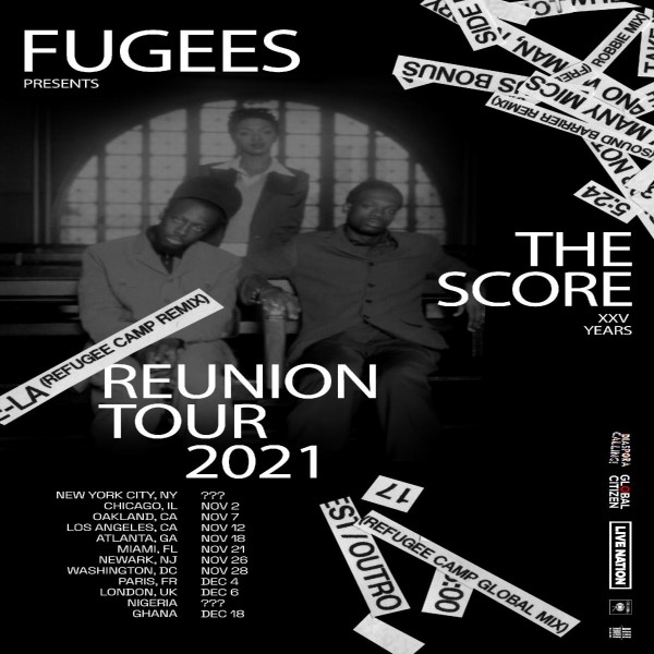 The Fugees Return To the Stage To Celebrate 25 Years of ‘The Score