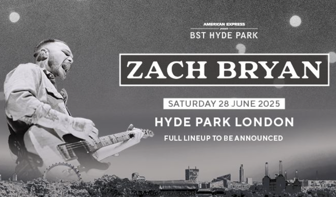 Zach Bryan to headline BST Hyde Park: Tickets on Sale on Wednesday.