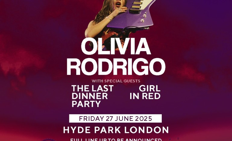 Olivia Rodrigo Announced as Next BST Hyde Park Headliner