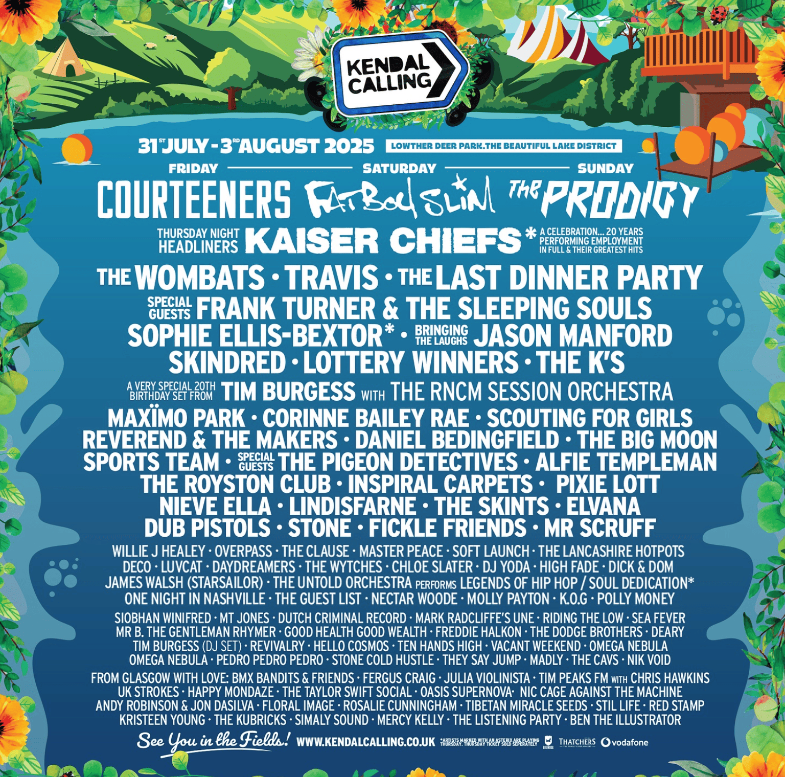 Cumbria-Based Kendal Calling Festival Announces Massive and Exciting Line-Up