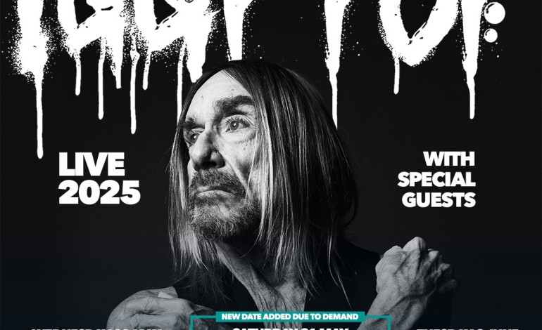 Iggy Pop Adds Manchester Date to UK Tour for Summer 2025