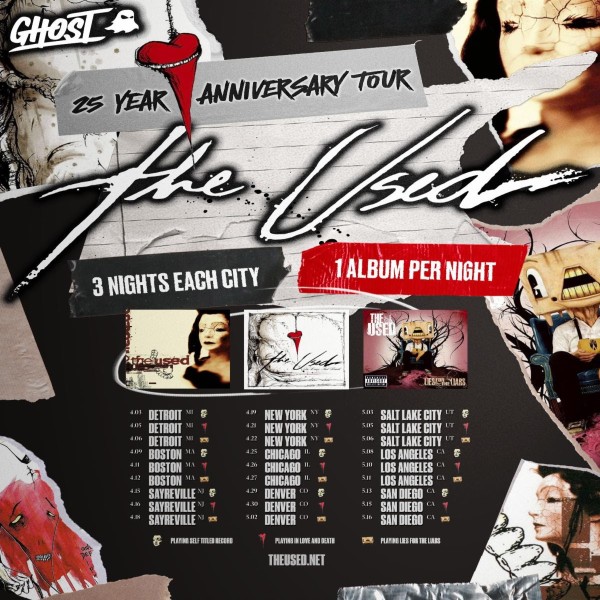 the used tour poster