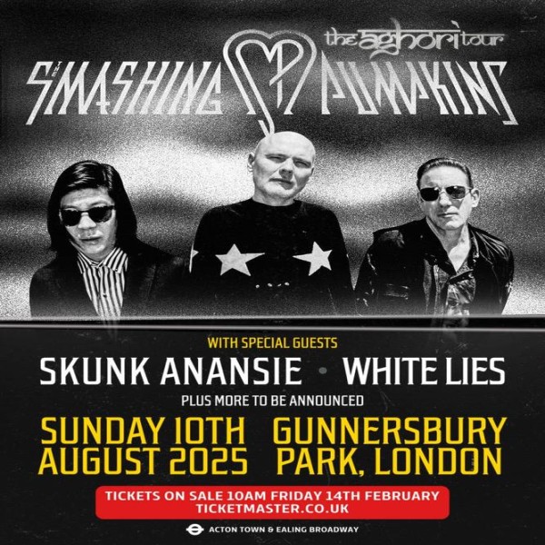 THE SMASHING PUMPKINS - Gunnersbury Park Poster - 07 Social PrePost